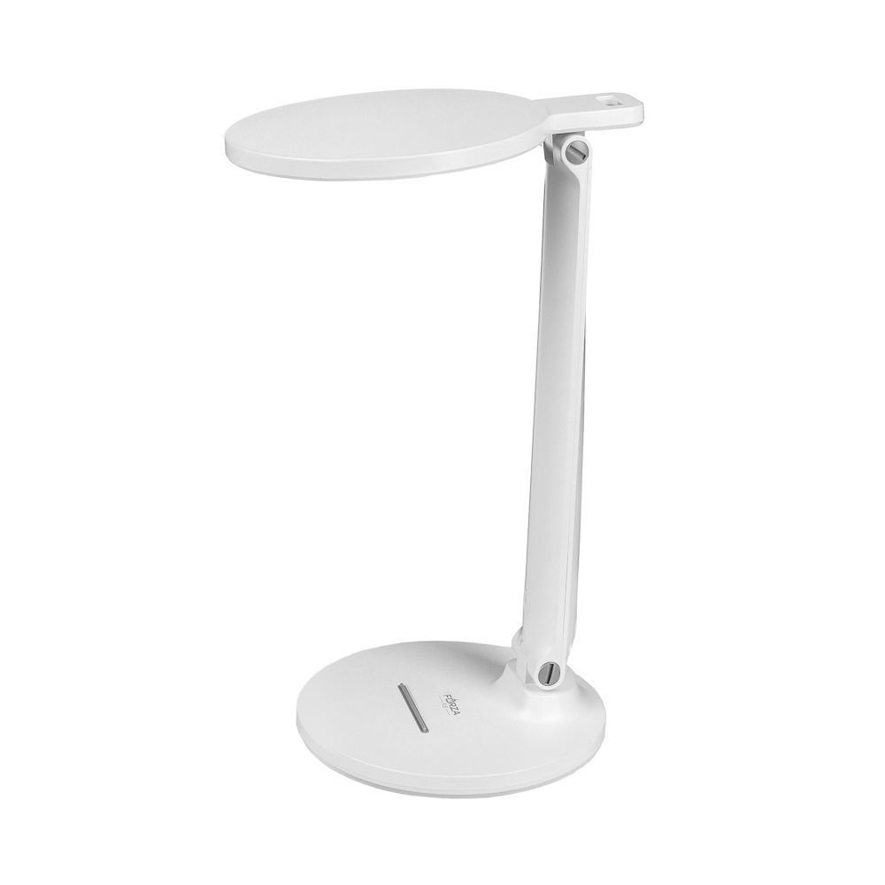 FORZA Лампа настольная складная, 28LED, питание USB, 7Вт, 500Лм, кабель 1.5м, диммер, пластик, белая - #4