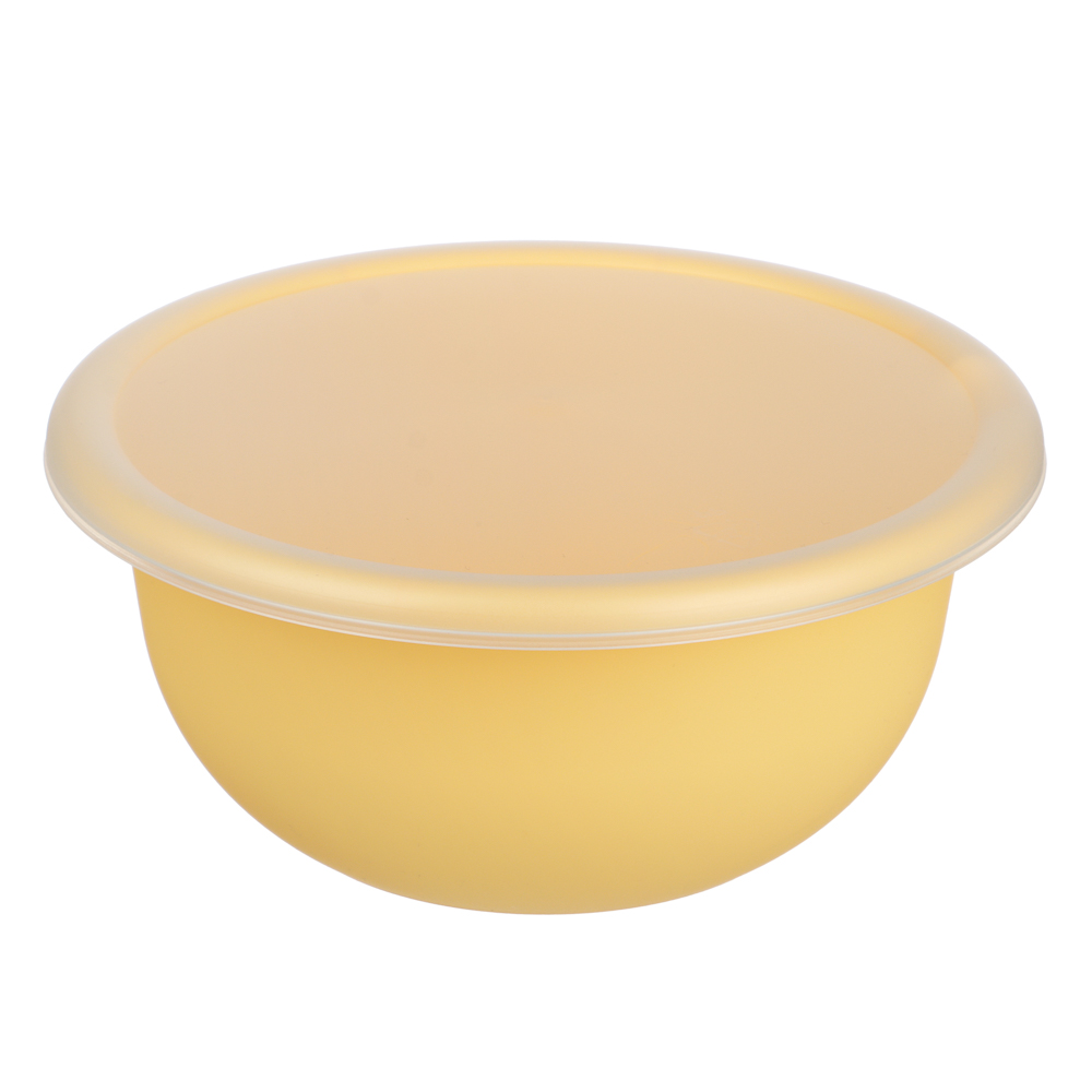 Ботаника Миска с крышкой 1,2л, пластик, 3 цвета - #2