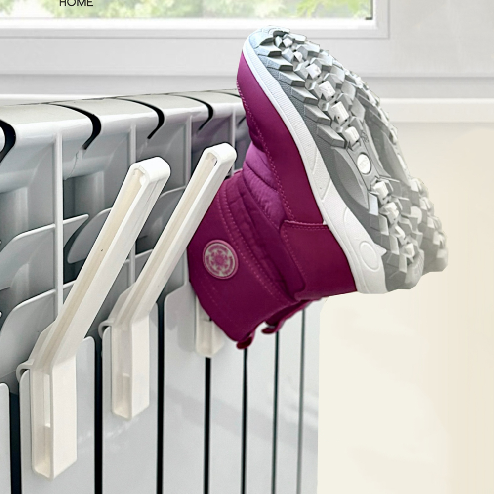 Сушилка на батарею Kuber Home, комплект 4шт, белая - #5