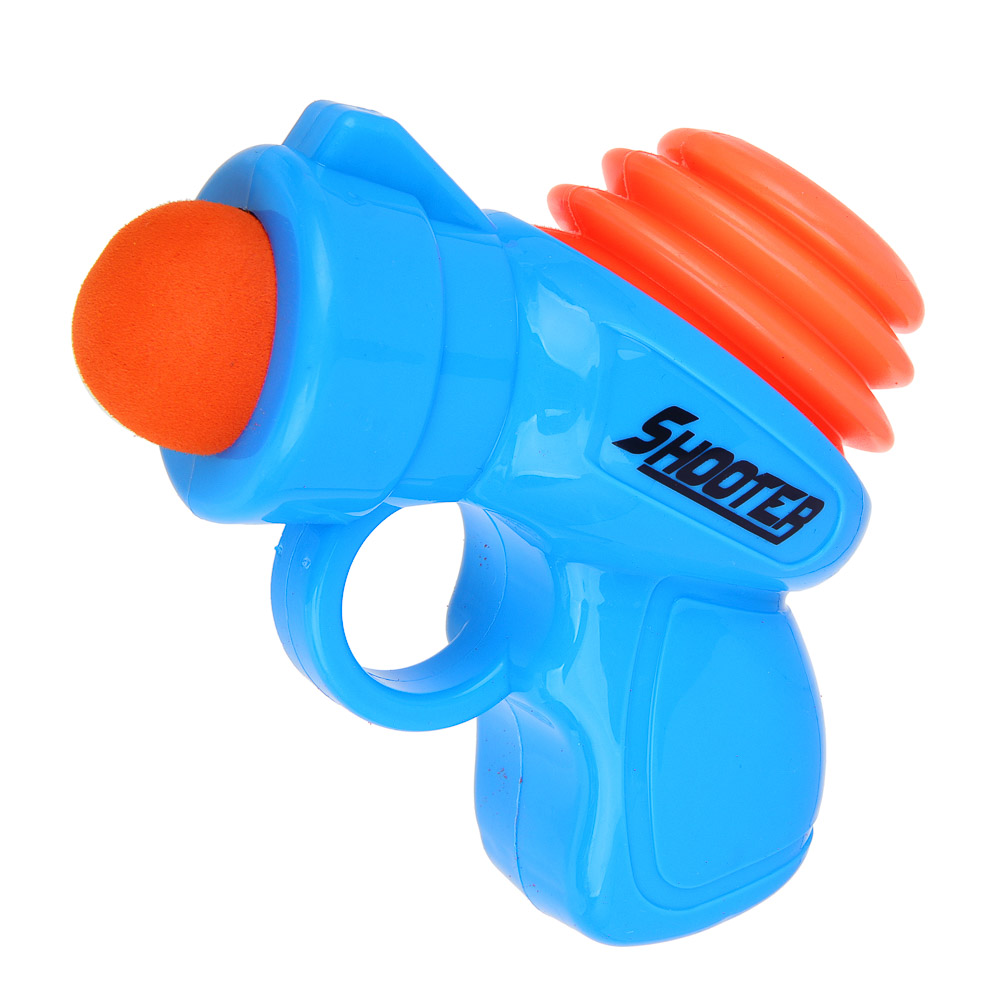 ИГРОЛЕНД Пистолет "Мегапушка", стреляет мягкими патронами, РР, 17х15,5х5,5, 2 цвета - #4