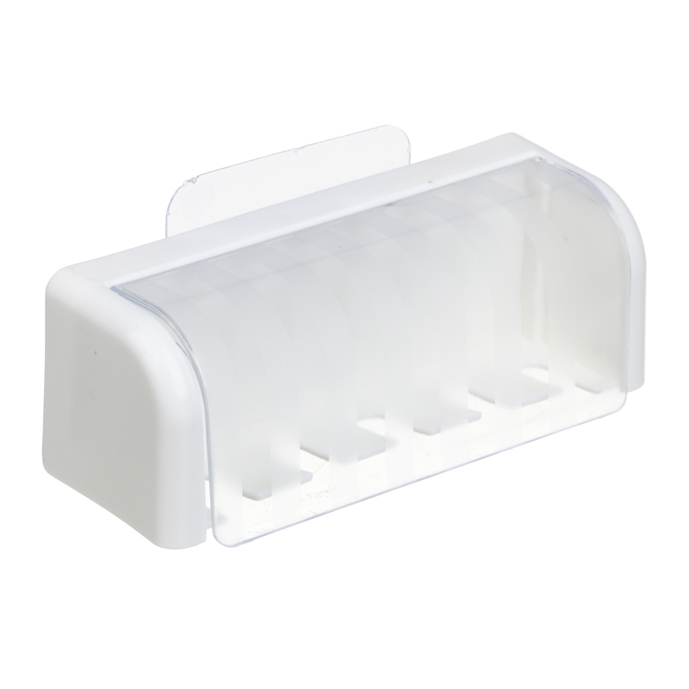 VETTA Classic Держатель для зубных щеток, пластик, 13,5x4,5x5 см, молочный - #1