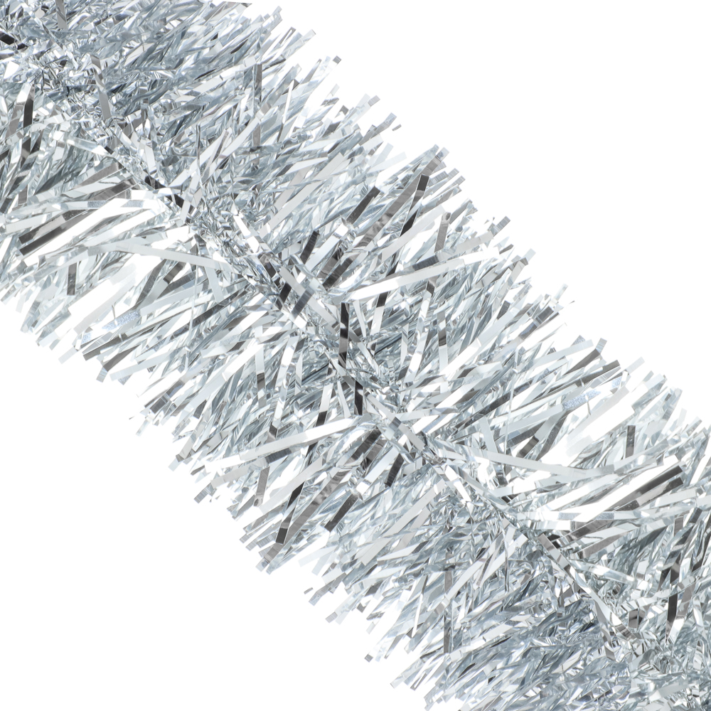 СНОУ БУМ Мишура 5x200см, ПЭТ, серебро, 26-316 - #2