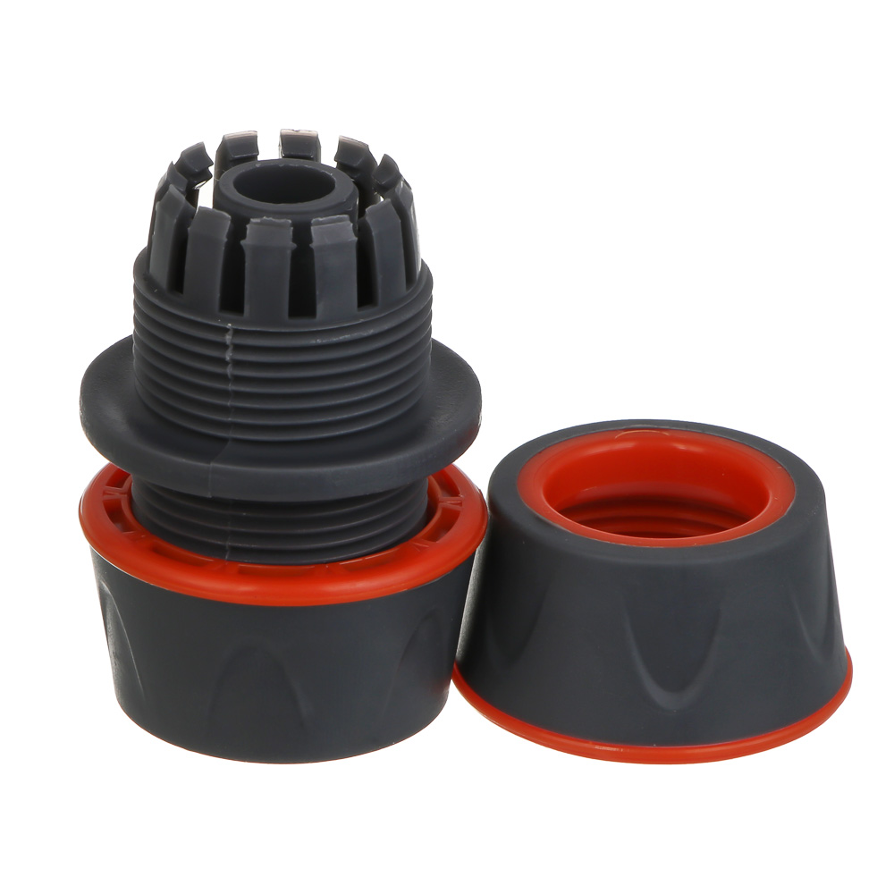 INBLOOM PROF+ Муфта ремонтная для шланга 1/2, обрезиненное покрытие ABS - #3