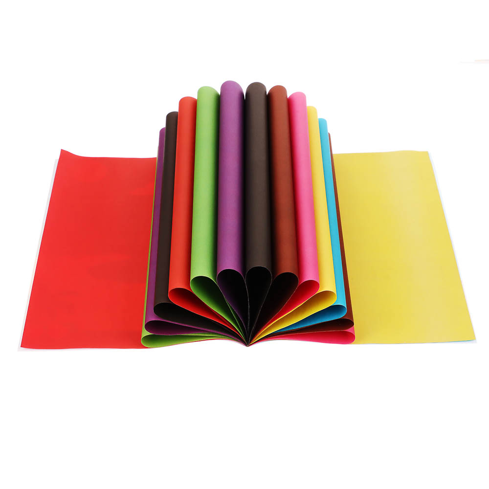 Бумага цветная ClipStudio, двусторонняя, 16 листов, 8 цветов, на скрепке - #3