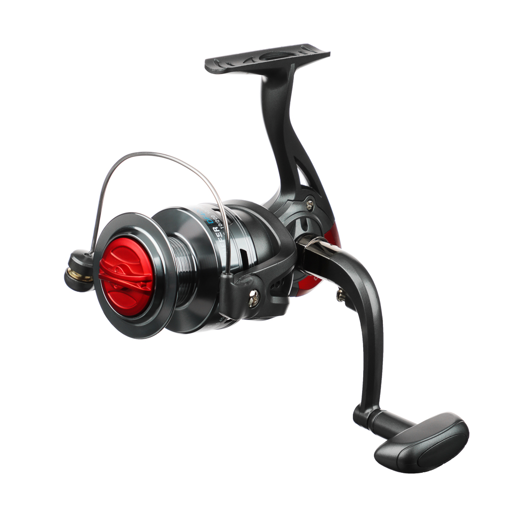 KAIDA Катушка Differ Red, 4000, 3+1, передний фрикцион, металл шпуля, доп. шпуля в компл. - #1