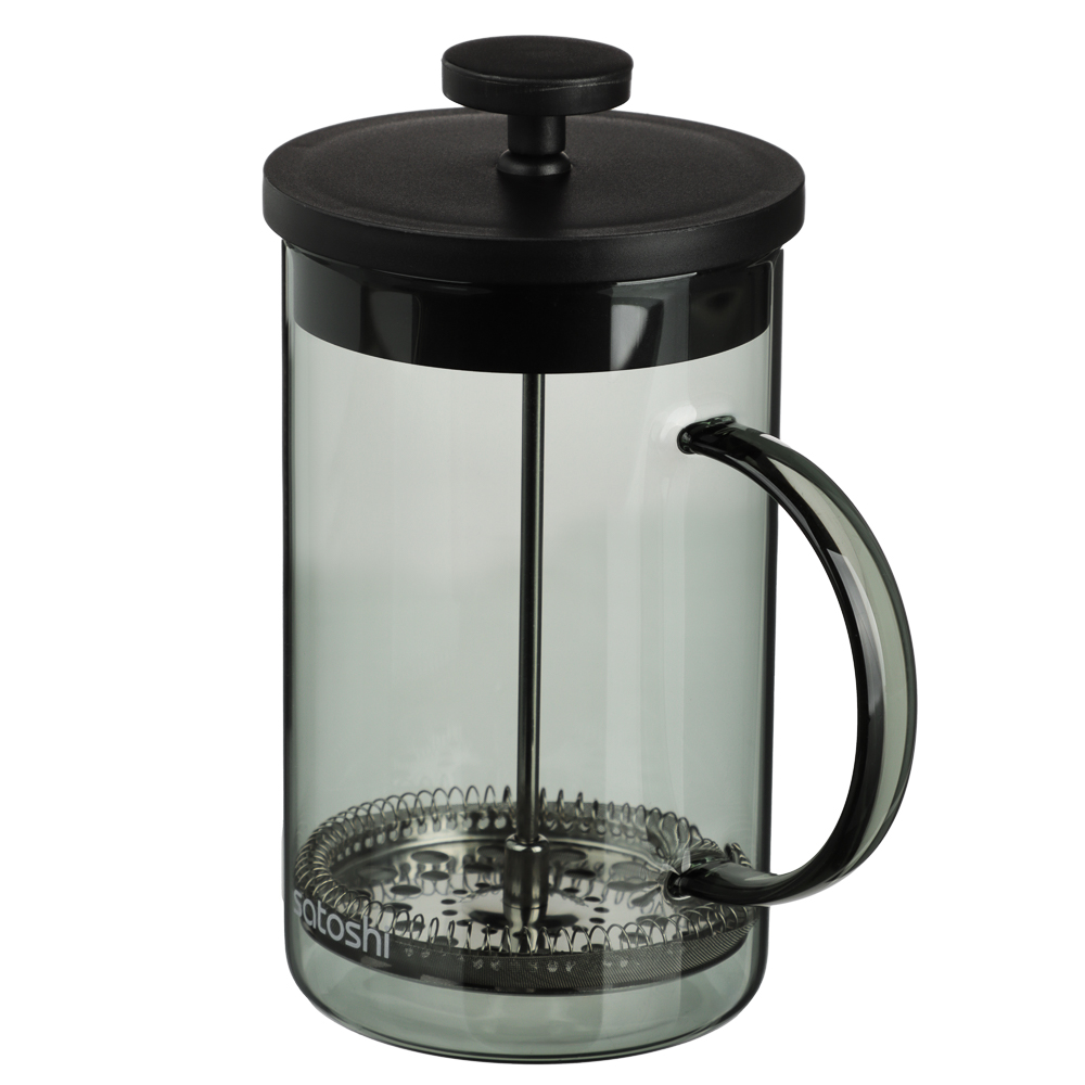 SATOSHI Графит Френч-пресс 800мл, жаропрочное стекло - #5