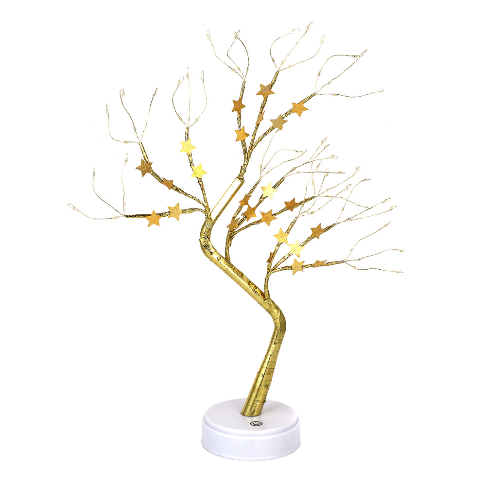 Светильник в форме декоративного дерева, 50 см, питание от батарейки, арт 1 - #2