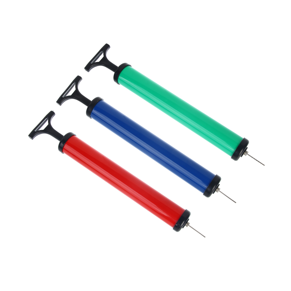 Насос для мячей тм BY SPORT, 28.5см, игла в комплекте, металл, пластик - #1