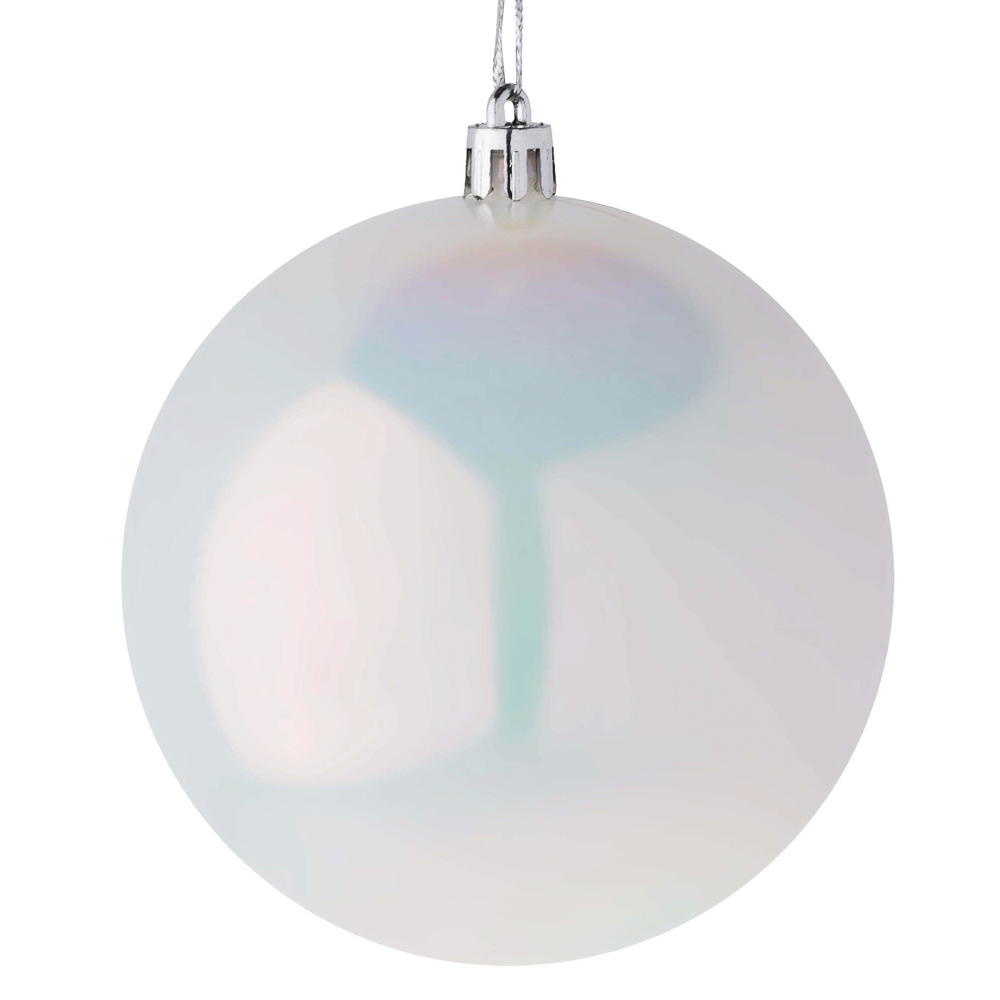 СНОУ БУМ Шар 10см пластик, белая нефть - #1