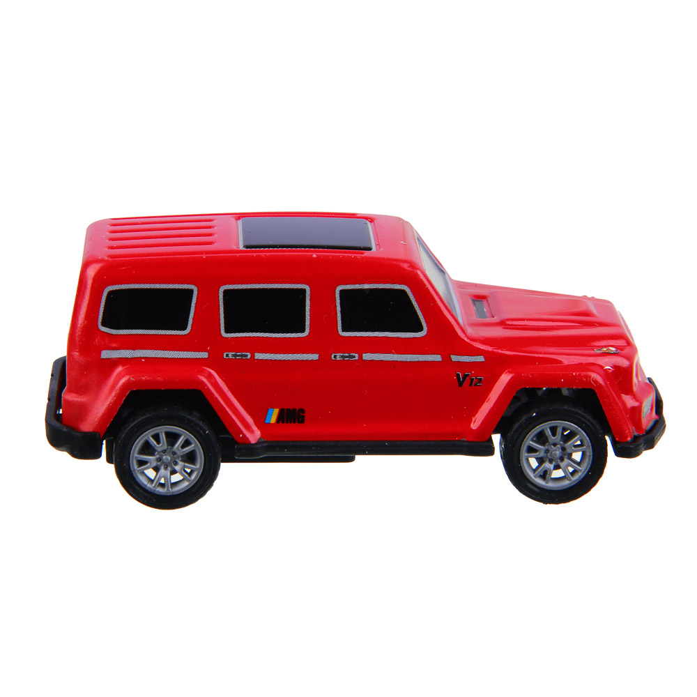 ИГРОЛЕНД Машинка "Внедорожник", инерция, металл, 12х3х14,5 см, 12 дизайнов - #6