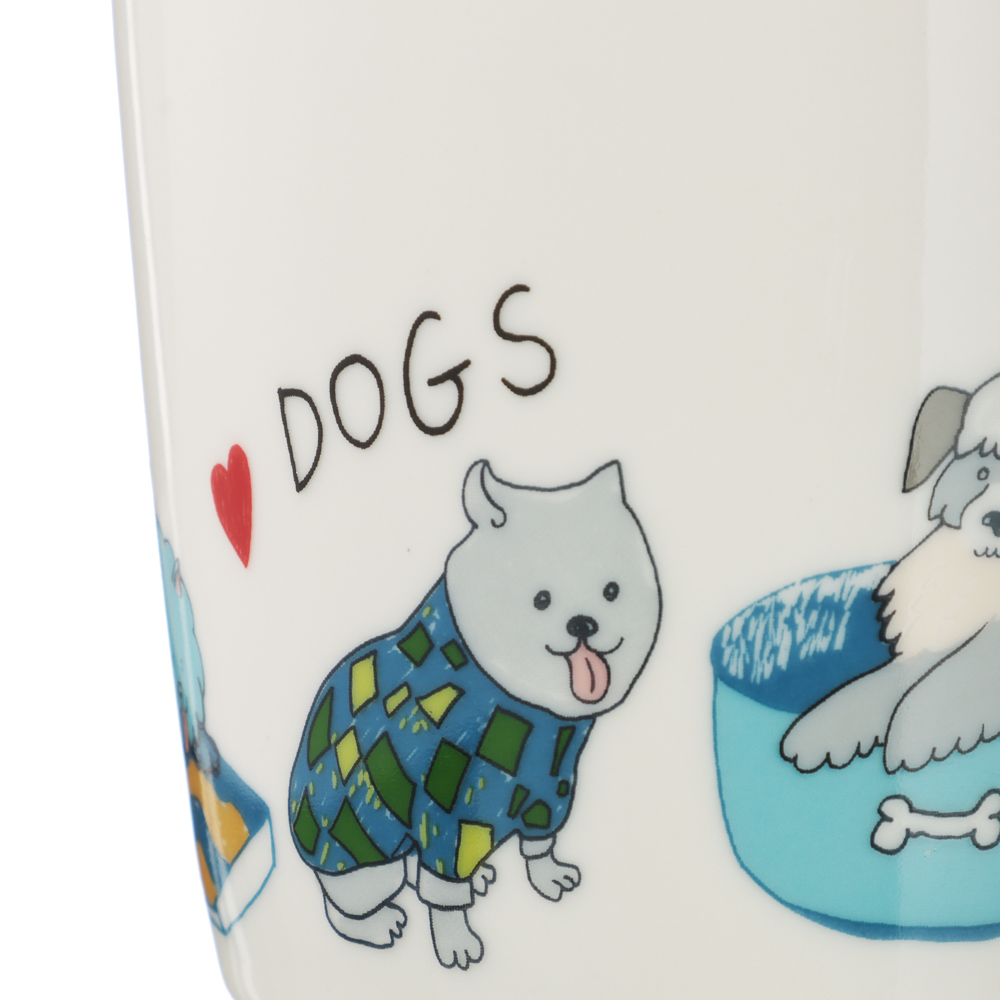 MILLIMI Четыре лапы Кружка 390мл, фарфор, 4 дизайна - #5