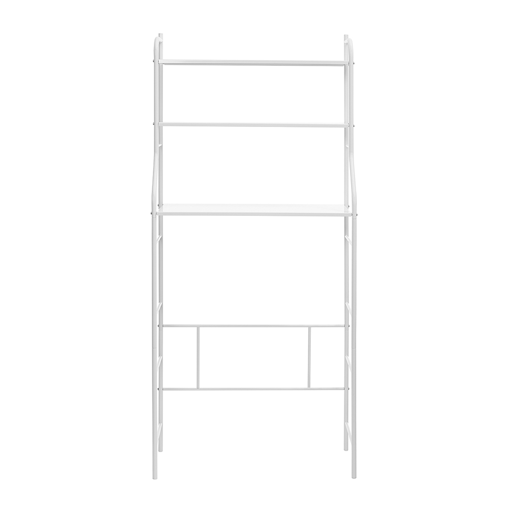 Стеллаж с полками над стиральной машиной, металл, 68,5х26х15,6см, металл, белый - #1