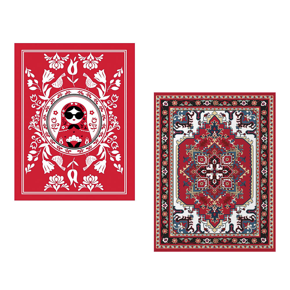 Плед микрофибра тм PROVANCE Ностальгия, 130х170см, 100% полиэстер, 2 дизайна - #2