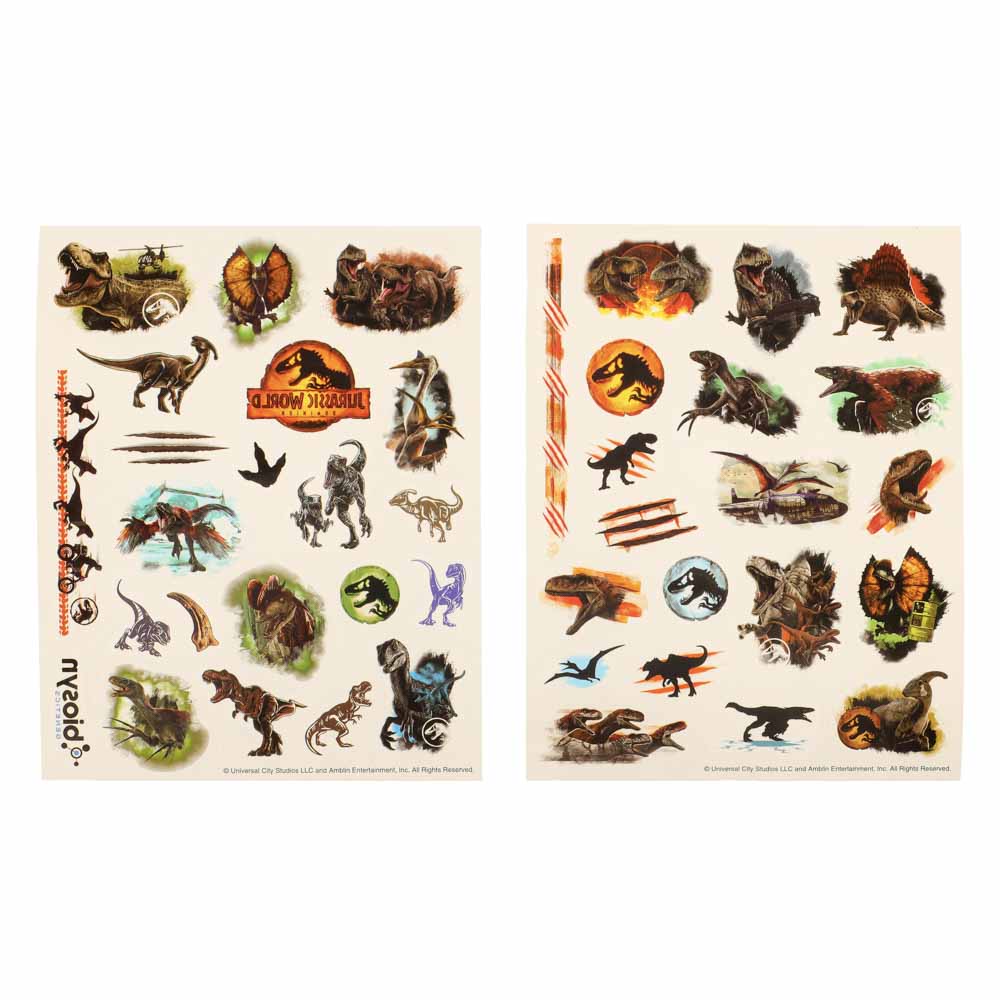 НД ПЛЭЙ Наклейки-татуировки, бумага, 11,8х19см, 2 листа, 4 дизайна - #29