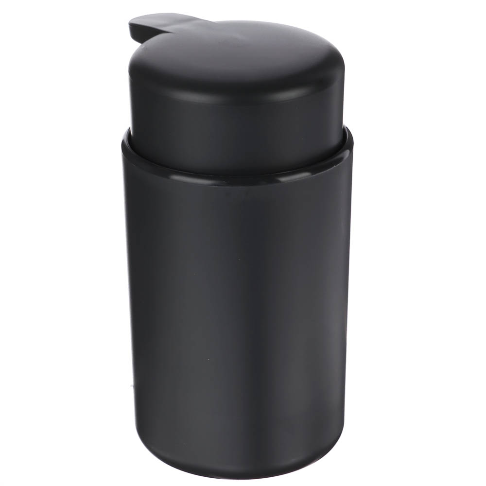 Диспенсер для жидкого мыла Flux, 250мл, черный графит, 7,5х7,5х14,5см - #3