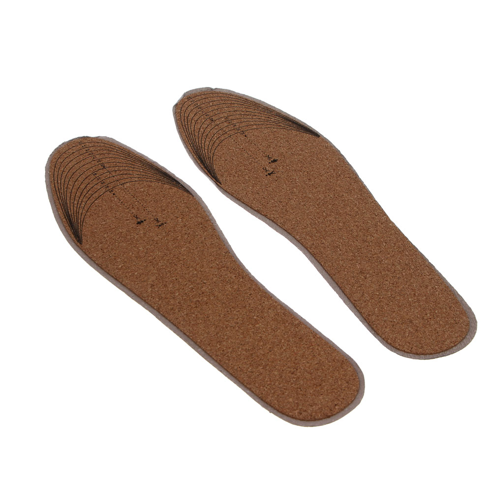 Стельки универсальные тм STREETWISE, натуральная кожа, натуральная пробка, р. 35-45 - #5