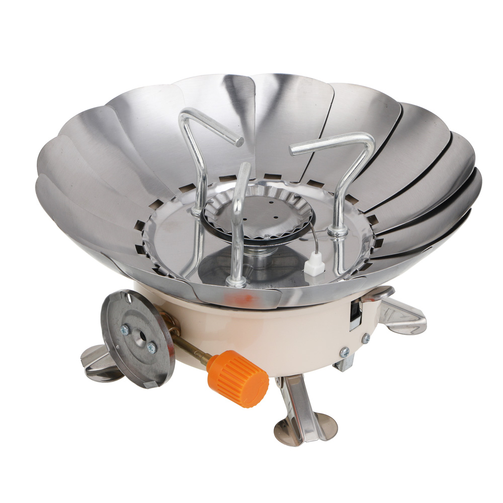 Плитка газ. к бал. с цанг. захватом тм BY Русские Супергерои, портативная, с лепестками, малая - #3