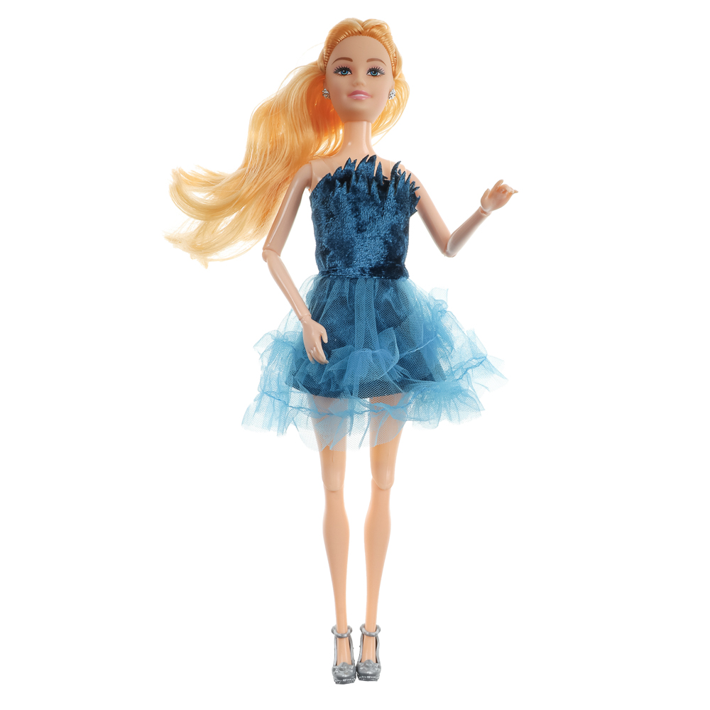 ИГРОЛЕНД Кукла нарядная шарнирная, 29 см, PP, PVC, полиэстер, 8х4х32 см, 4 дизайна - #26