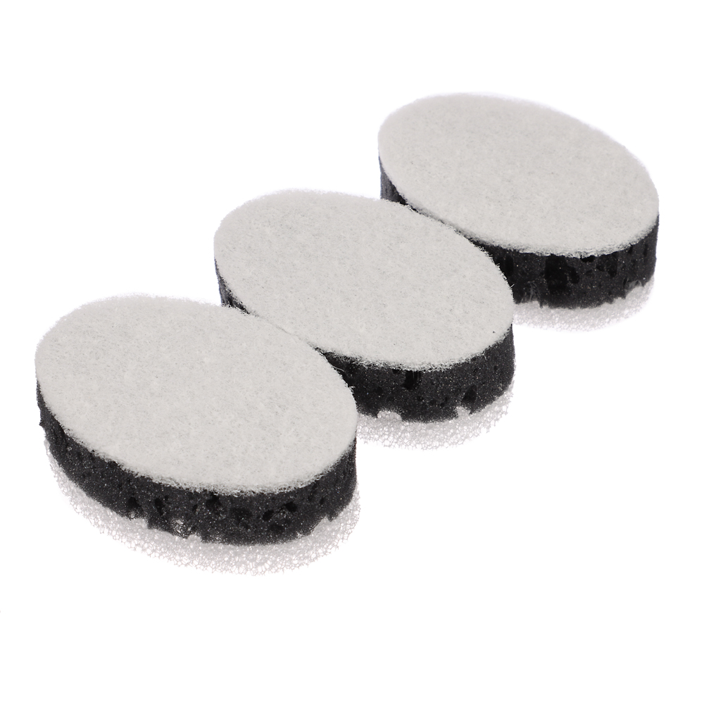 Губка для посуды RILLY 95x65x35мм "LOTY", 3 шт, черно-белый, двойной абразив - #2