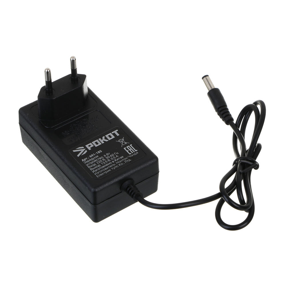 РОКОТ Электропила аккумуляторная, 1АКБ, шина 100мм, 2 А*ч Li-ion - #10