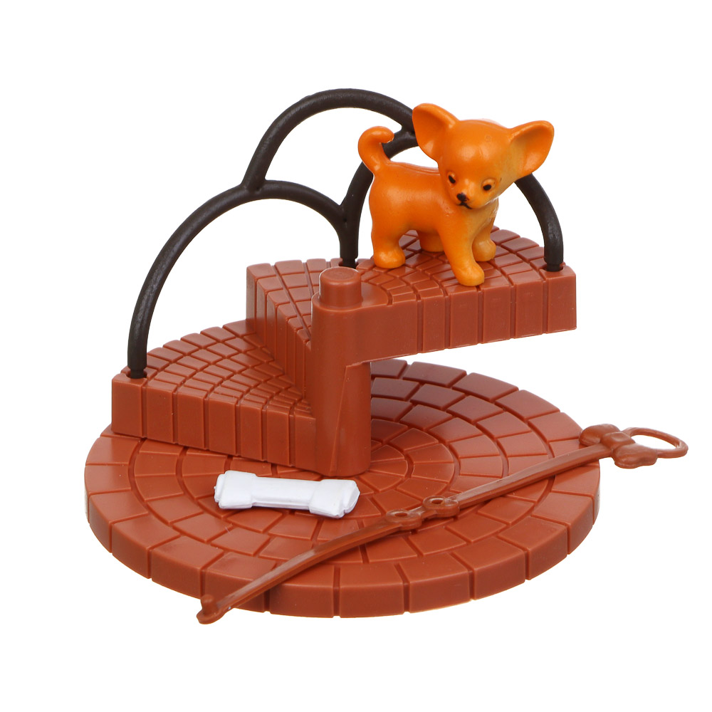 ИГРОЛЕНД Питомец с набором аксессуаров, ABS, 9х5х12 см, 4 дизайна - #5