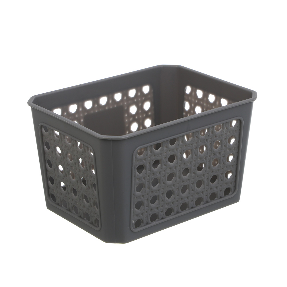 Корзина для хранения тм VETTA, пластик, 16х12х9см - #5