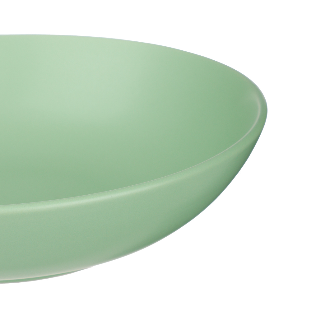 Тарелка для супа/салатник 20см, тм MILLIMI мятный, керамика - #2