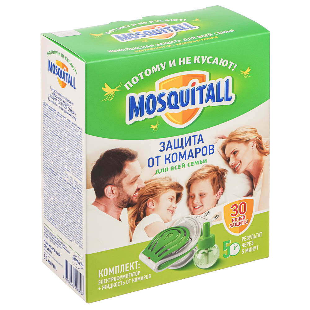 Комплект для защиты от комаров MOSQUITALL, 30 мл - #4