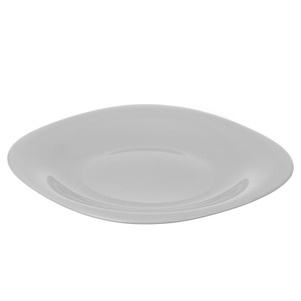 MILLIMI Грей Набор столовой посуды 19 пр., опаловое стекло, квадратный - #3