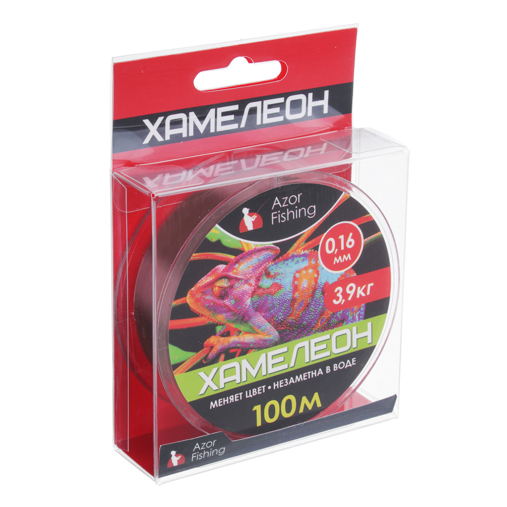 Леска AZOR FISHING "Хамелеон" 100м, 0,16мм, разрывная нагрузка 3,9 кг - #3