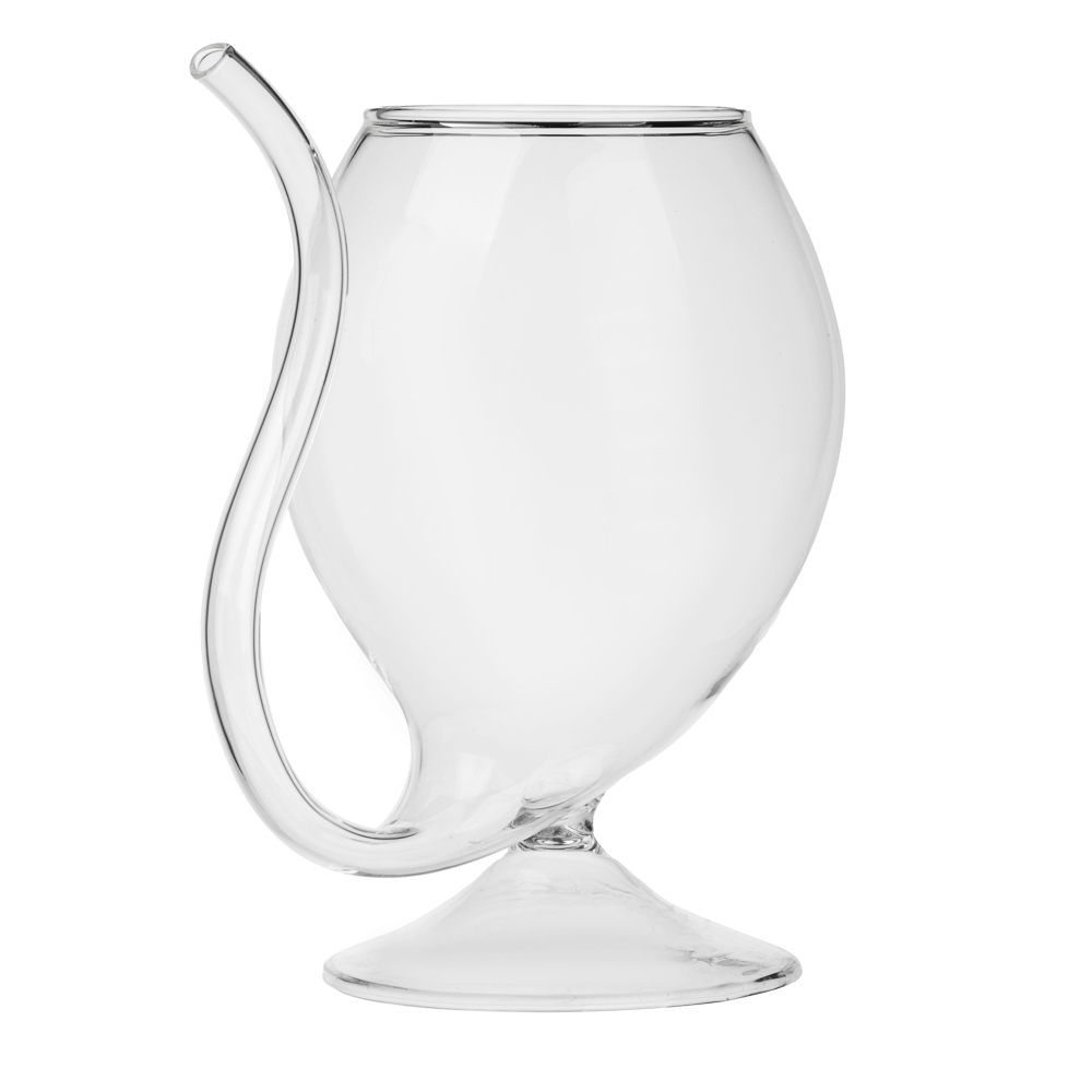 MILLIMI Бокал с трубочкой, 300 мл, стекло - #2