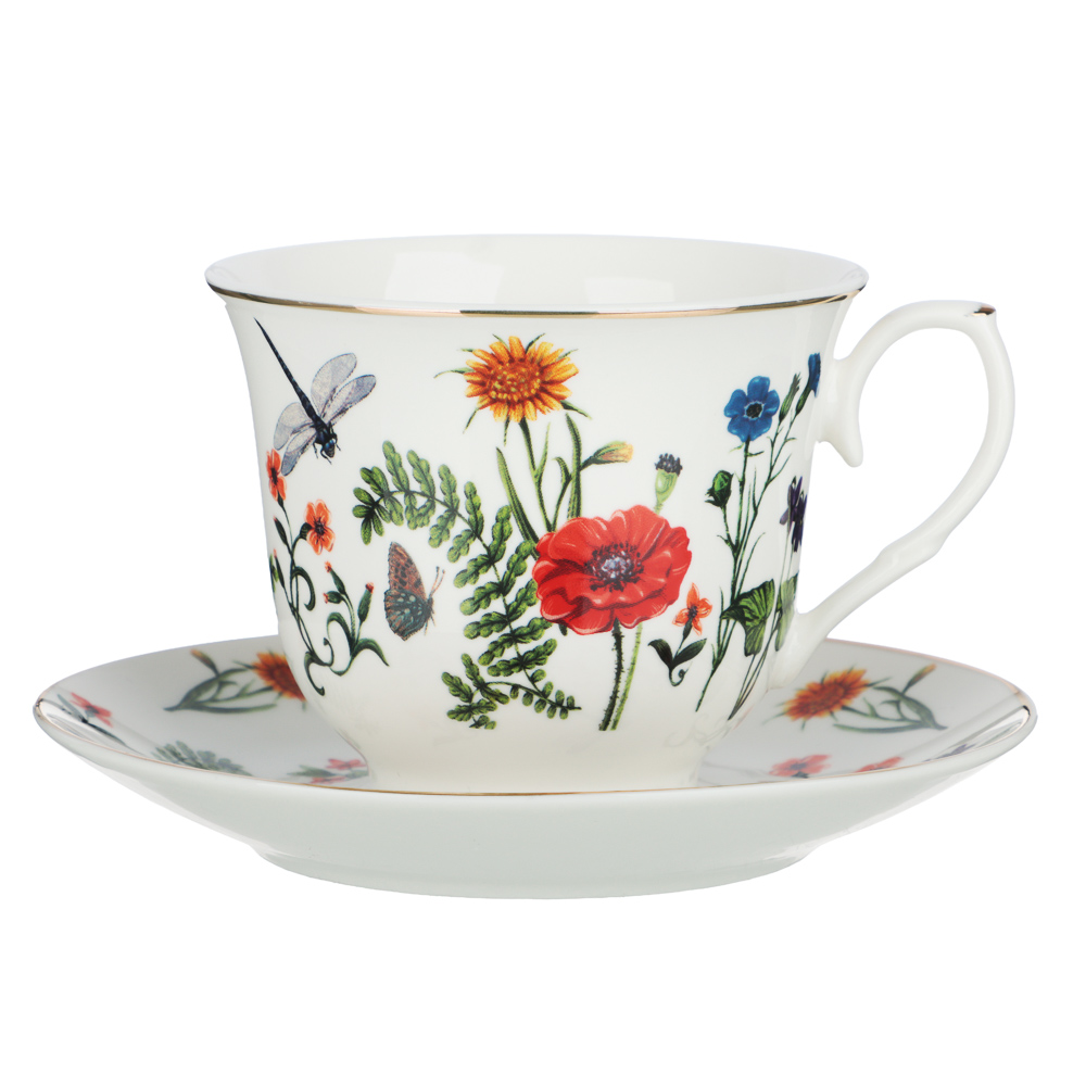 Набор чайный 4 пр., 225мл, MILLIMI, Аличе, фарфор - #1