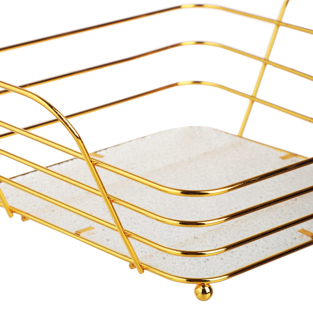 SATOSHI Кантри Корзина для фруктов 27х23х10см, сталь, акрил - #2