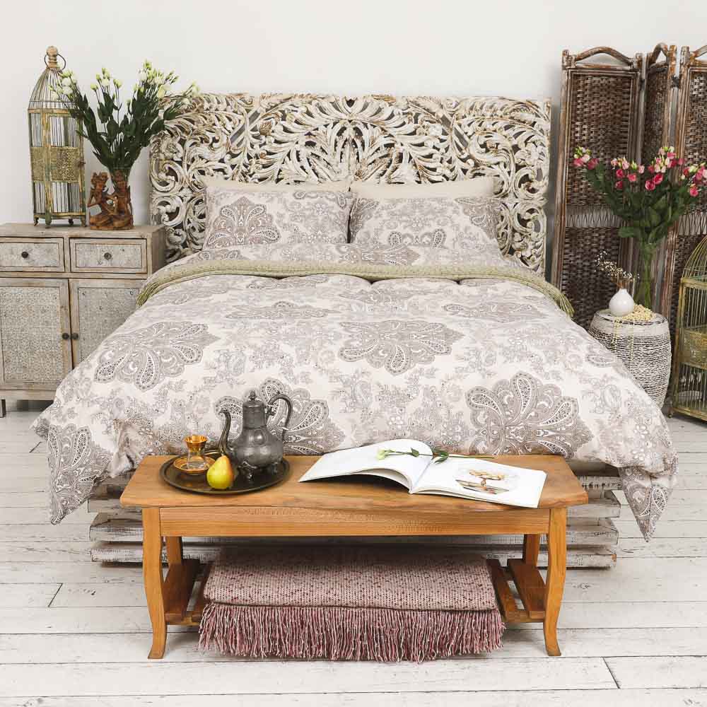 Комплект постельного белья евро PROVANCE поплин 110гр/м, 100% хлопок - #4