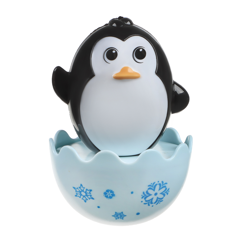 ИГРОЛЕНД Развивающая игрушка Неваляшка "Животные", ABS, 8х6х11см - #7