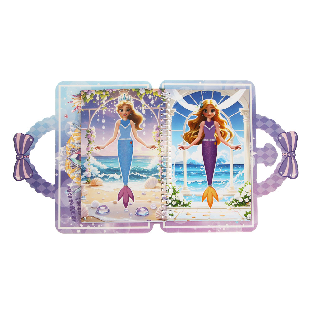 Раскраска детская "Сказочные принцессы", 13стр, бумага - #14