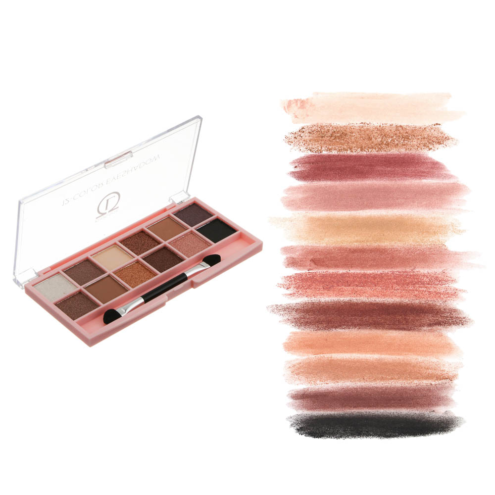 Тени 12-ти цветные тм ЮНИLOOK, 14 г - #3