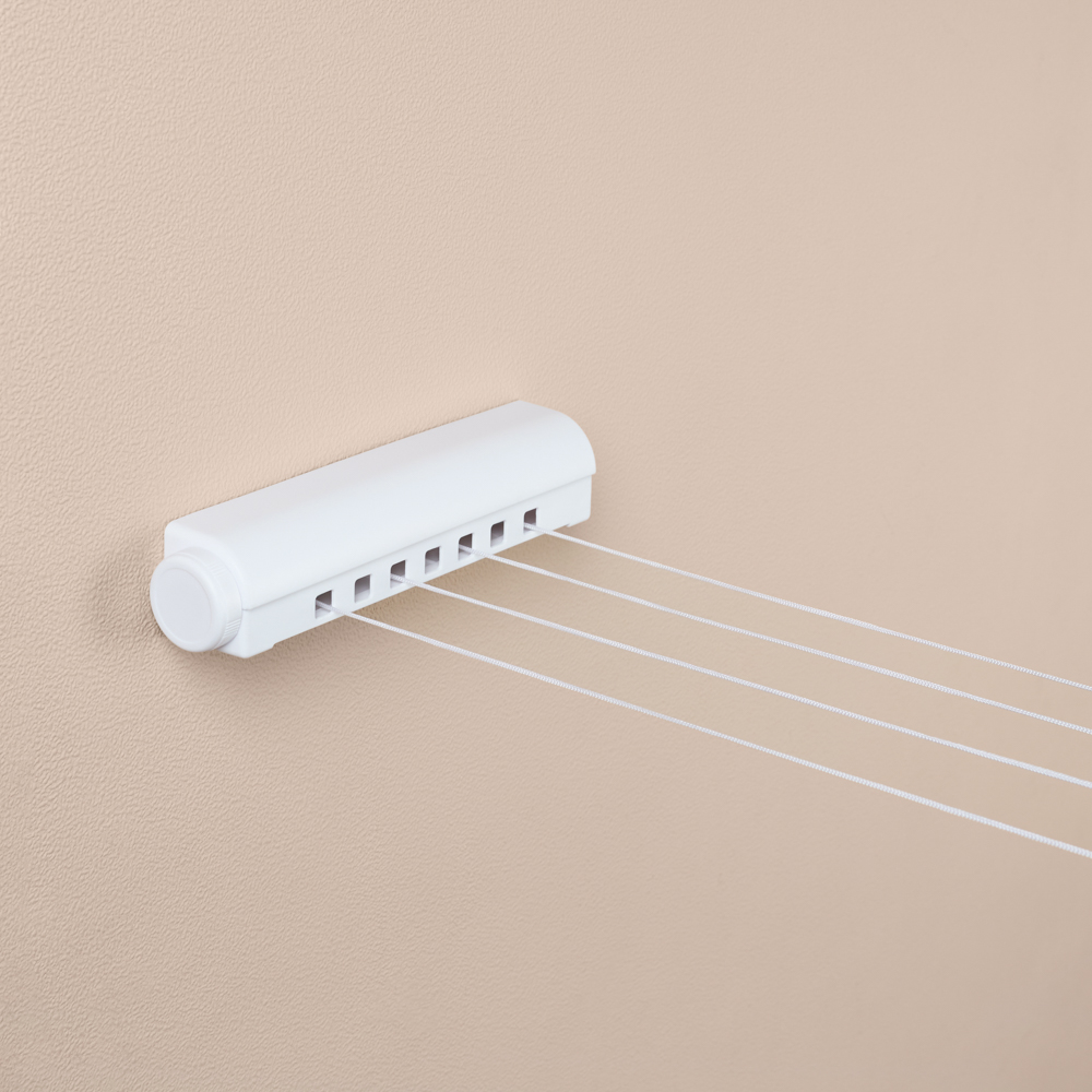 VETTA Сушилка для белья роторная 4 линии, 295х59х63мм, пластик - #9