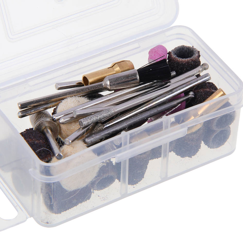 ЕРМАК Гравер аккумуляторный 3,7В 0,7 А-Ч, набор аксессуаров 40 пр. - #6