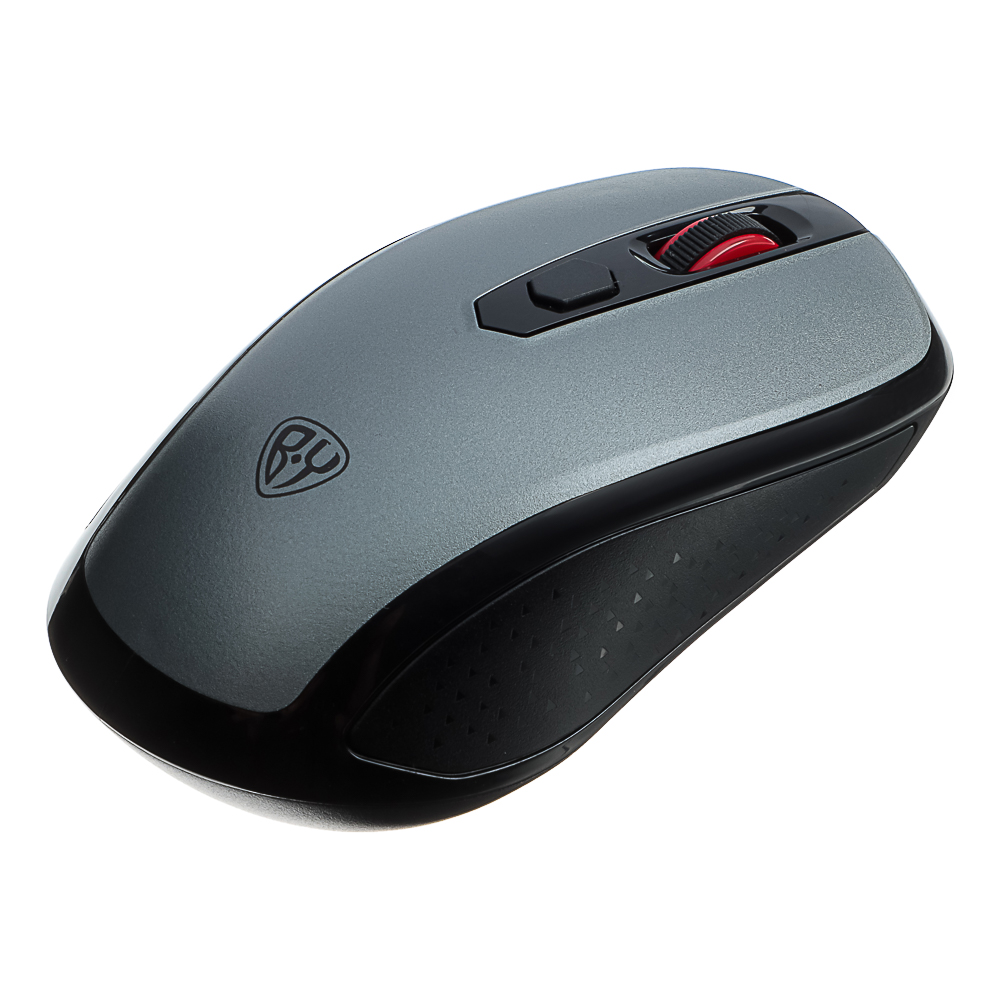 BY Набор беспроводной клавиатура и мышь, 104 кл.,6D бесш. клик,"copy-paste",1200DPI,ААА, серебристый - #12