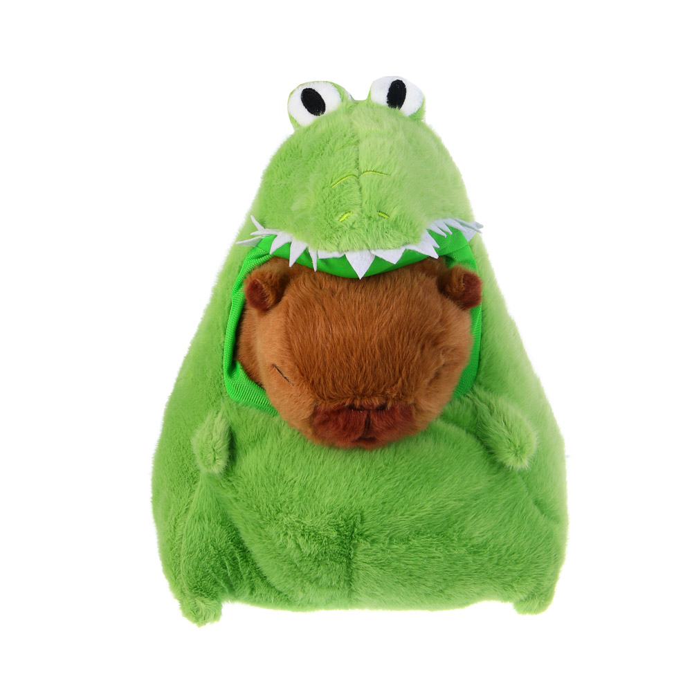 ИГРОЛЕНД Игрушка мягкая "Капибара в акуле", 30 см, полиэстер, 2 вида - #3