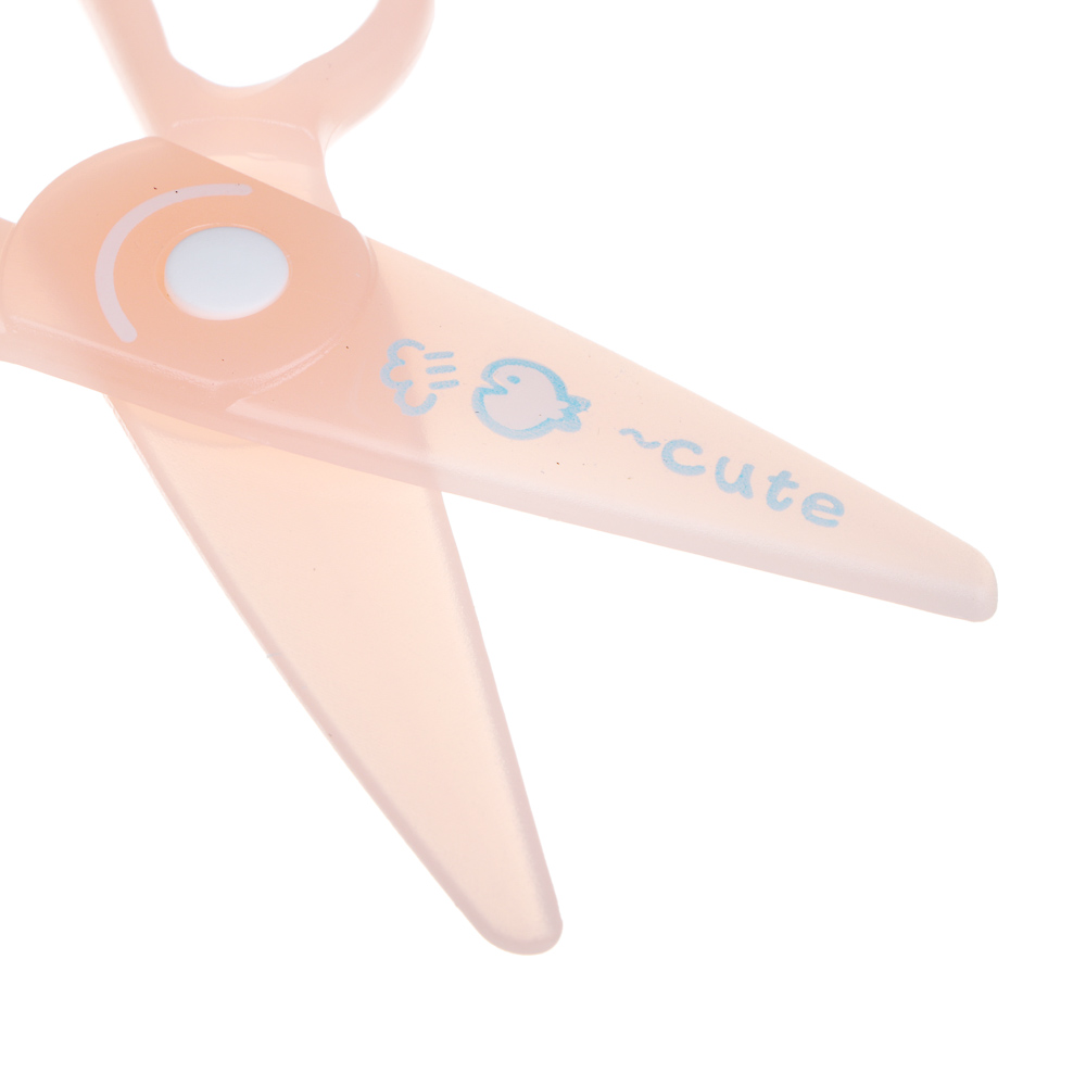 Ножницы, 125 мм, с безопасными пластиковыми лезвиями, пастель 3 цвета, шоу-бокс - #5