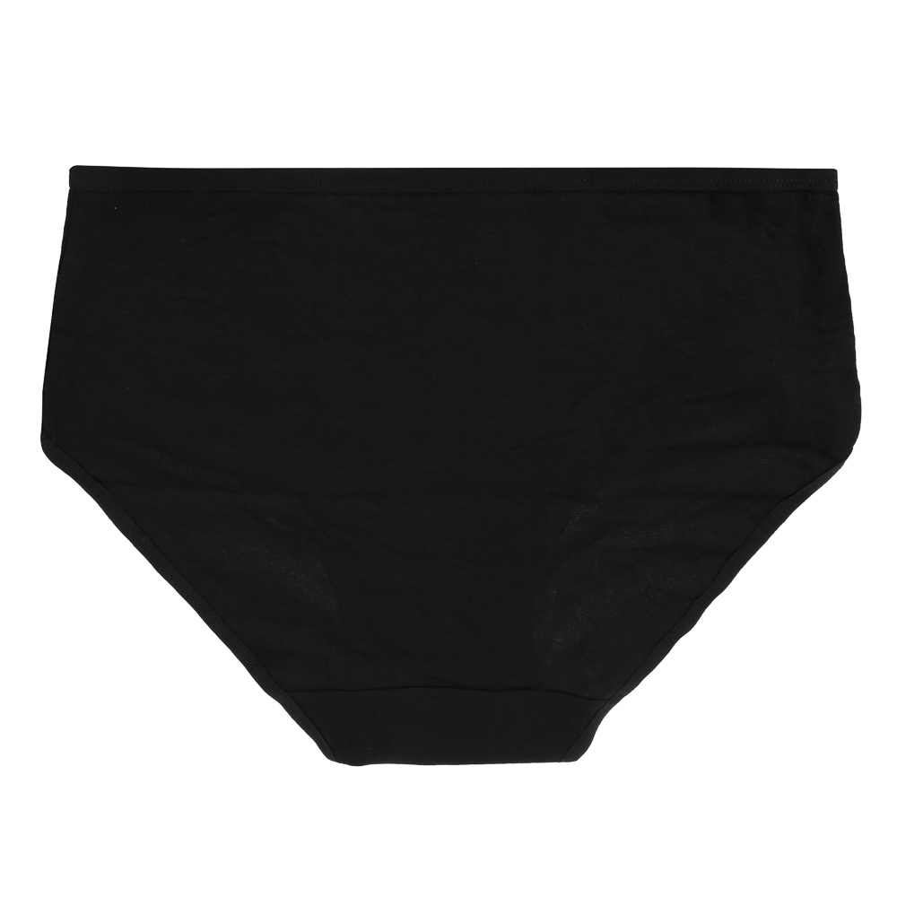 GALANTE Трусы женские макси с декором, р.56, 95%хлопок, 5%спандекс, черный, НБ25-15 - #2
