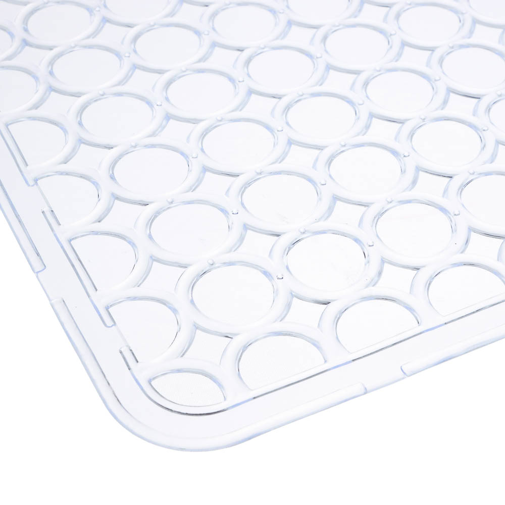 Коврик в раковину противоскользящий тм VETTA Кругляш, 27,5х27,5см, ПВХ, 4 цвета - #11