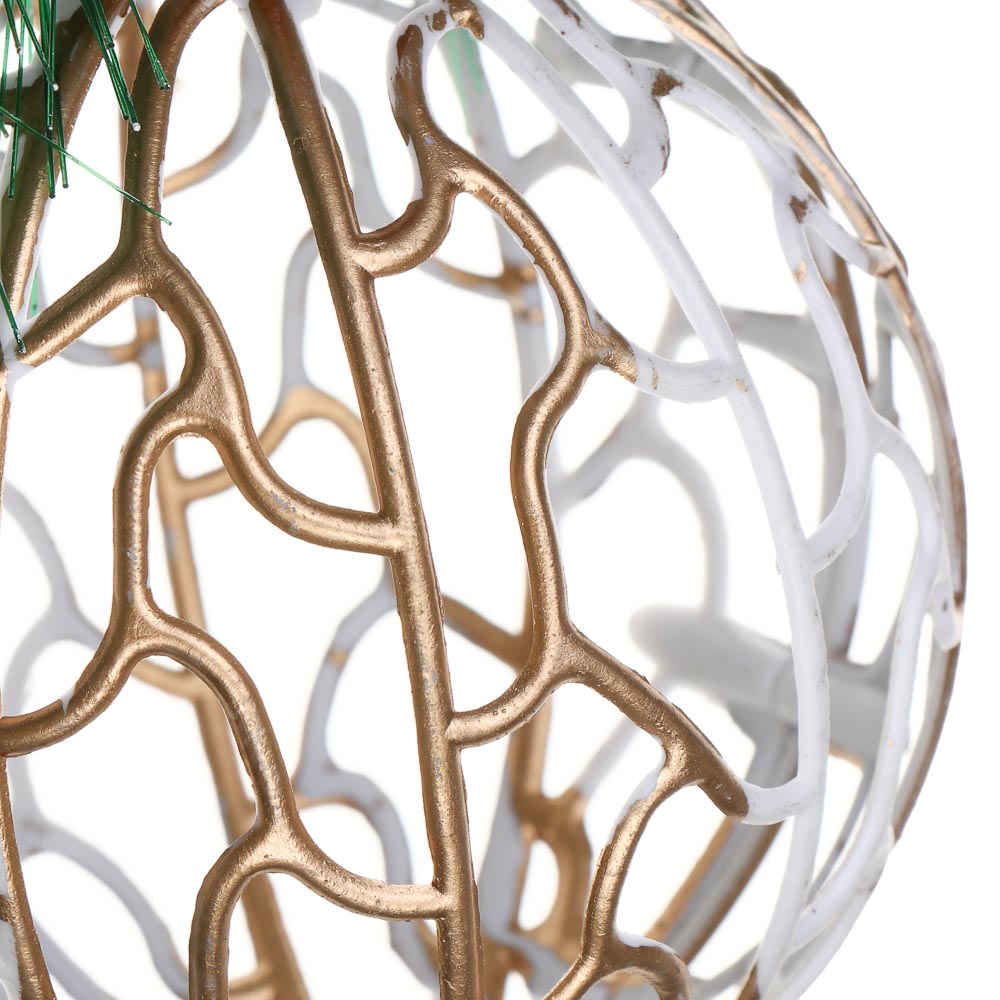 СНОУ БУМ Шар с декором, 9 см, пластик, 26-633 - #3