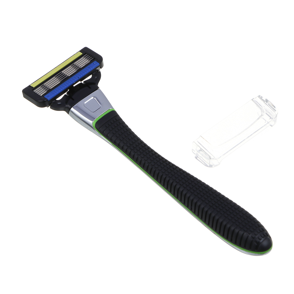 PROWAY Станок для бритья мужской(5 лезвий) + 2 сменных кассеты, пластик - #5