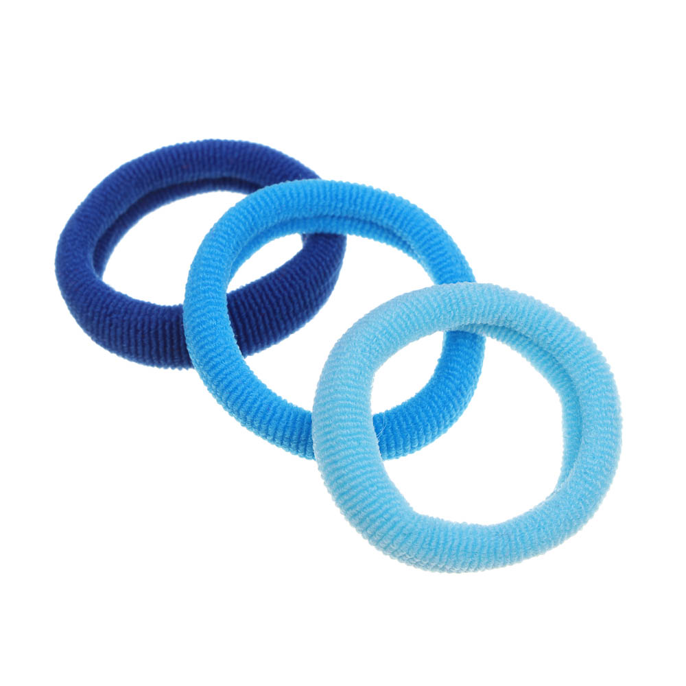 Резинки для волос ЮНИLOOK 30шт, d3,5см, полиэстер, 4-5 миксов цветов, ACS-88 - #4