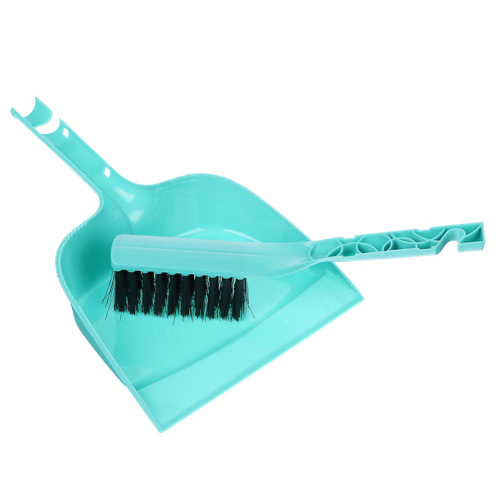 Набор для уборки с щеткой и совком тм VETTA Практик, пластик, 29х19,5х6см - #6