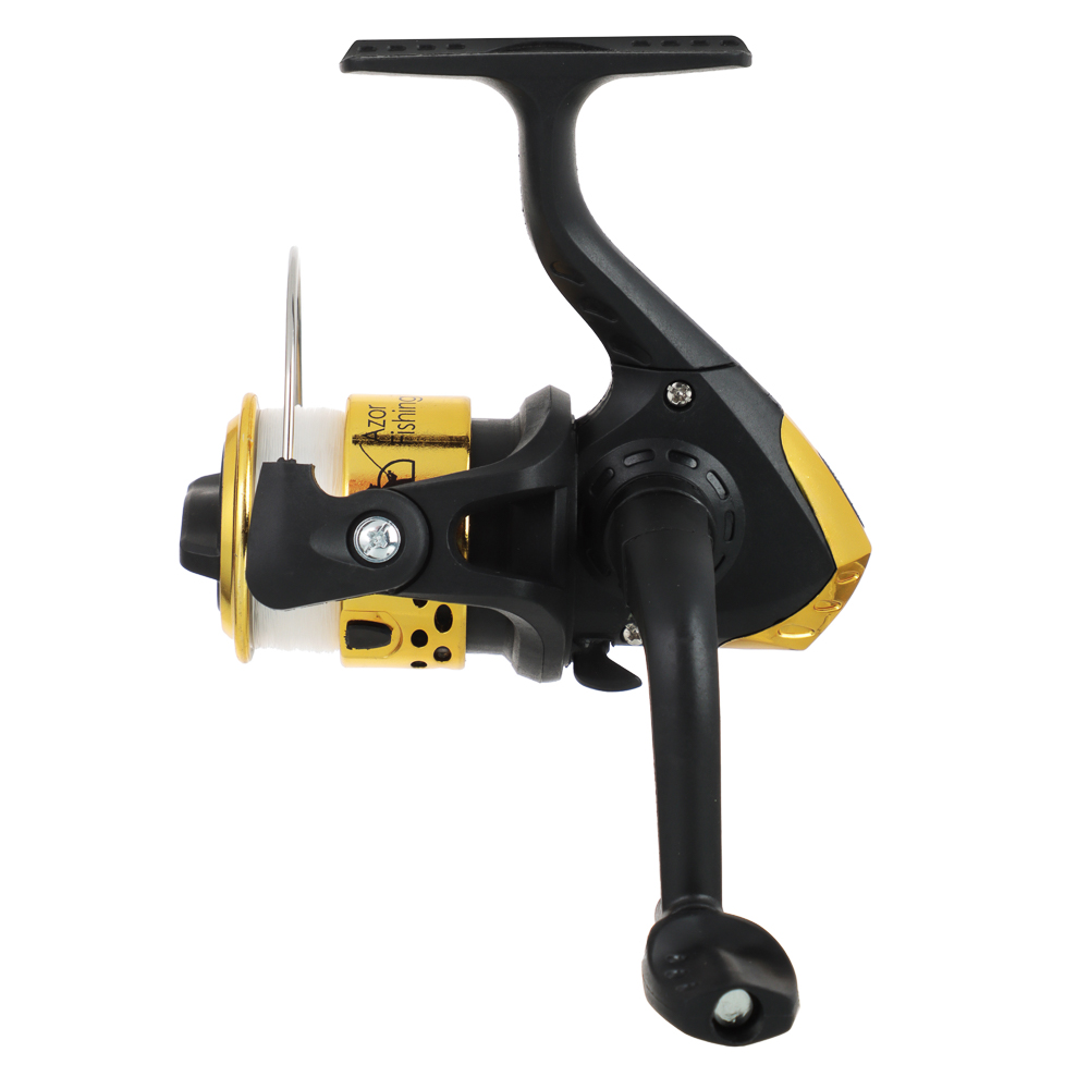 Катушка SY 200 тм AZOR FISHING, передний фрикцион, 1 п.п.,металл, пластик, с леской 0.25 мм - #3