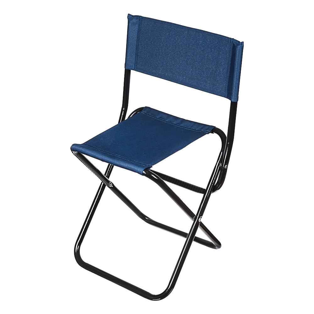 Стул туристический тм РУССО ТУРИСТО, складной со спинкой, до 90кг, 32х34х58см, труба сталь 16х1мм - #3